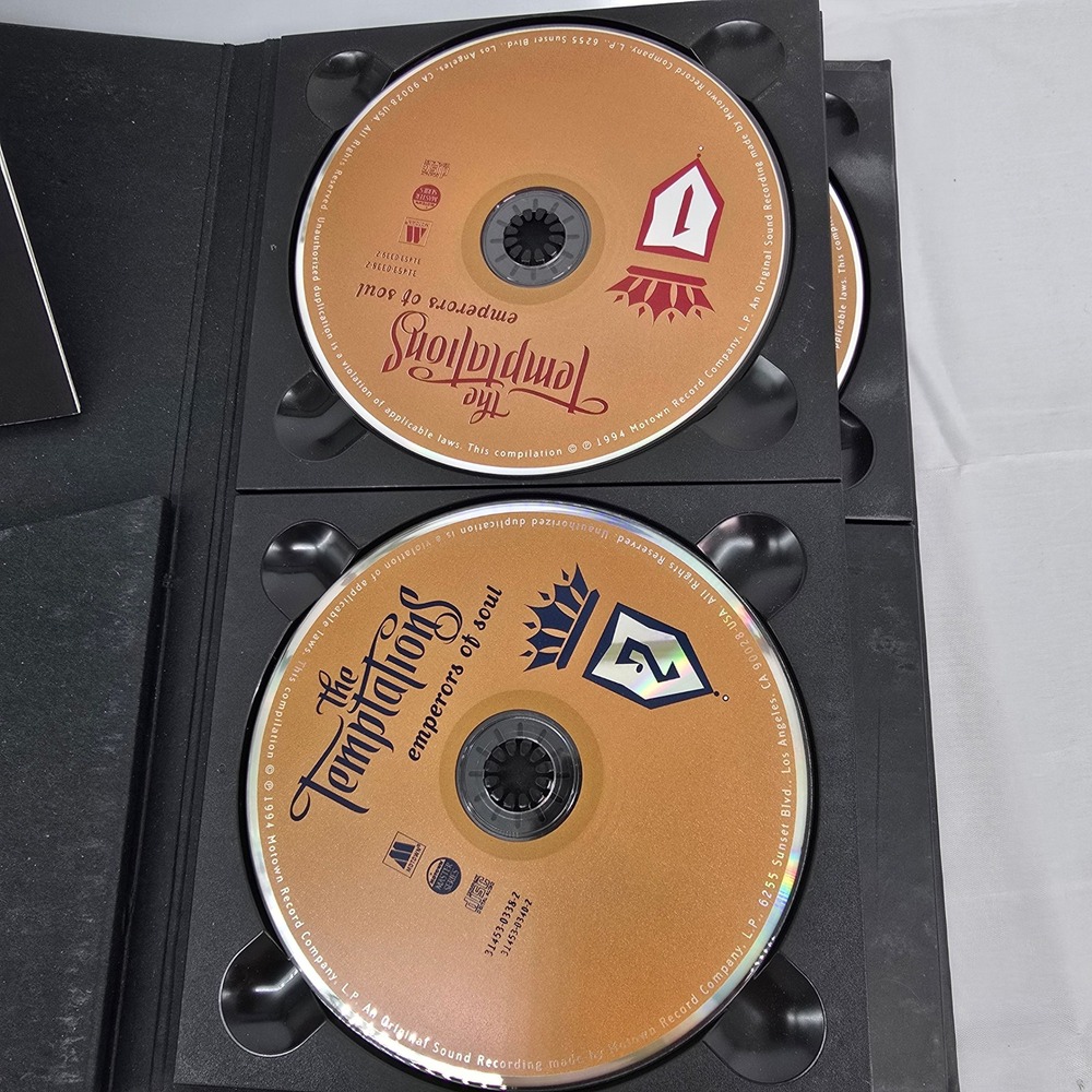 The Temptations Emperors of Soul 5-CD Box Set Motown 1994 Anthology 100 Tracks - Picture 4 of 10